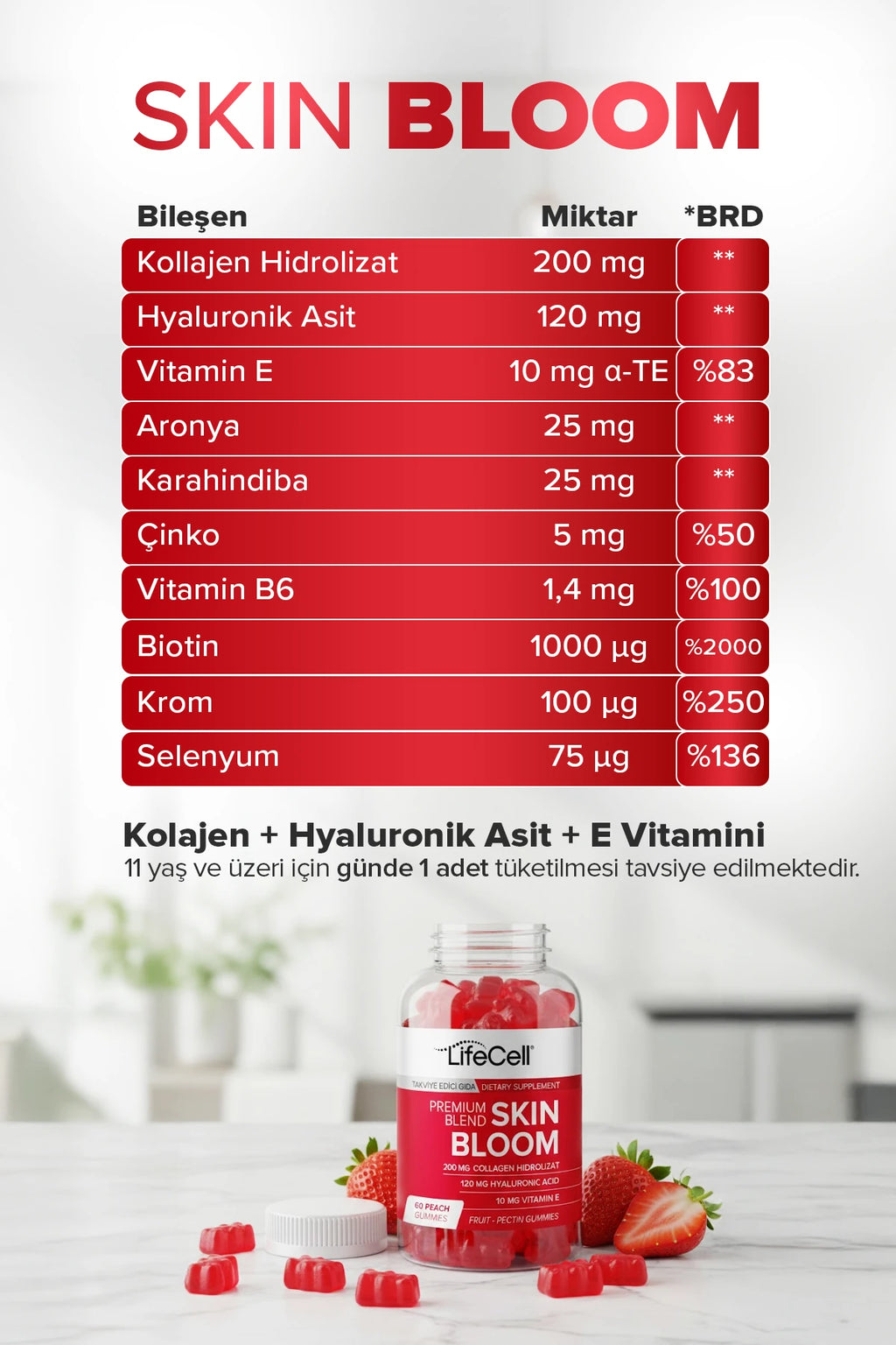 Skin Bloom - Cilt Vitamini