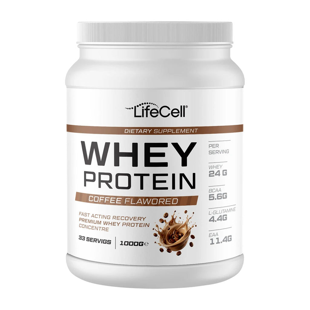 WHEY PROTEİN TOZU | KAHVE AROMALI | 33 SERVİS - 1000g