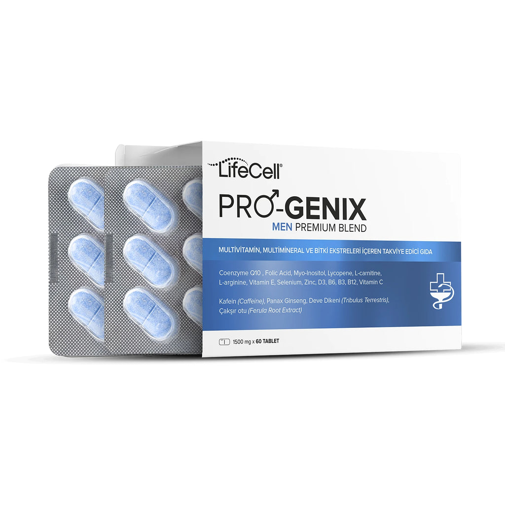 Pro-Genix Men | Multivitamin, Multimineral ve Bitki Ekstreleri İçeren Takviye Edici Gıda