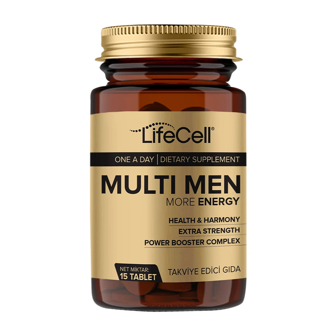 Multi Men Power Booster Complex | More Energy ( Erkeklere Özel Multivitamin Desteği )